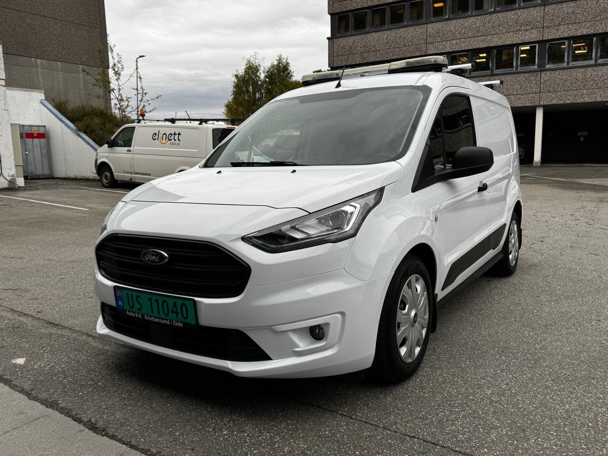 2018 Ford Transit Connect 230 L1 1,5 TDCi 100hk - Gått kun 46.035 km - 3 seter - Hengerfeste - Innredning - Historikk - EU ok til februar 2027