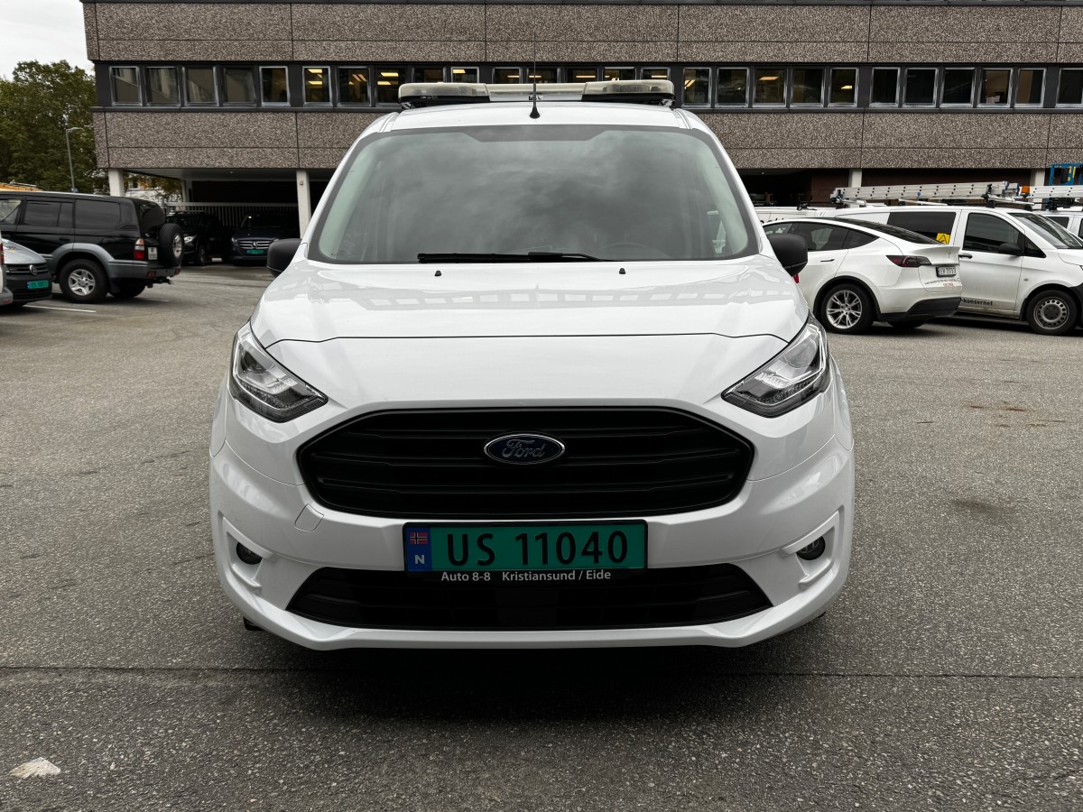 2018 Ford Transit Connect 230 L1 1,5 TDCi 100hk - Gått kun 46.035 km - 3 seter - Hengerfeste - Innredning - Historikk - EU ok til februar 2027