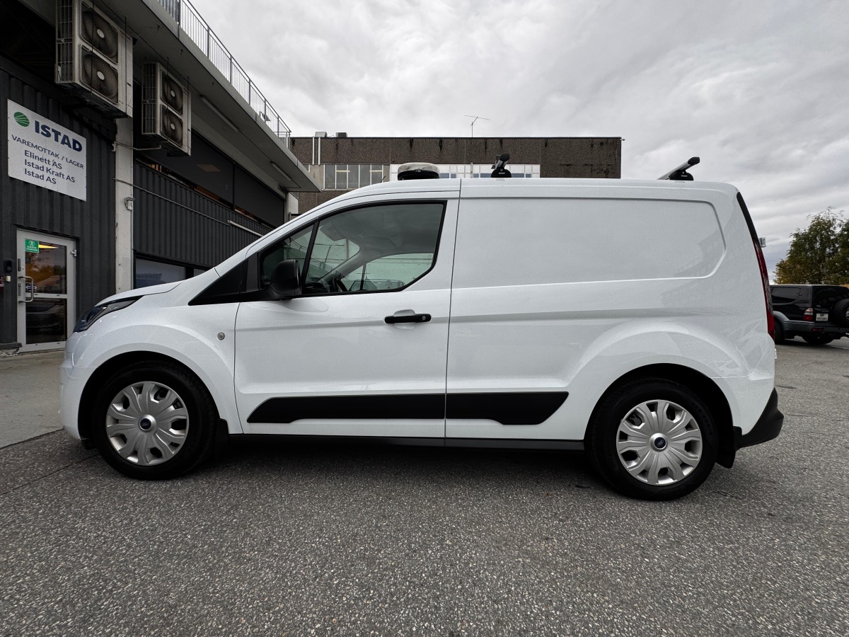 2018 Ford Transit Connect 230 L1 1,5 TDCi 100hk - Gått kun 46.035 km - 3 seter - Hengerfeste - Innredning - Historikk - EU ok til februar 2027
