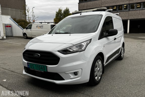 2018 Ford Transit Connect 230 L1 1,5 TDCi 100hk - Gått kun 46.035 km - 3 seter - Hengerfeste - Innredning - Historikk - EU ok til februar 2027