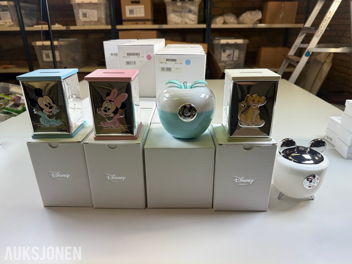 Parti Disney Baby sparebøsser – Mickey Mouse, Minnie Mouse og Simba