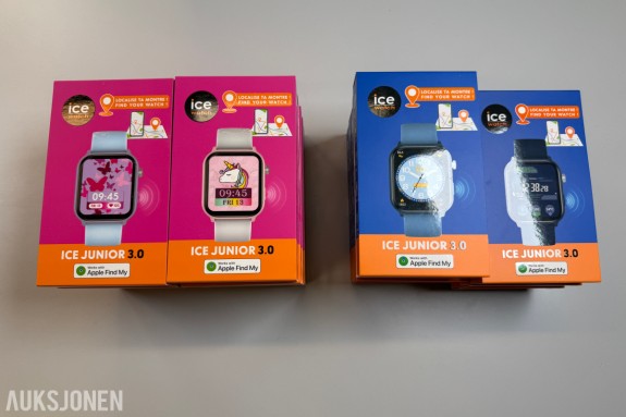 Parti ICE-Watch ICE Junior 3.0 smartklokker med Apple Find My