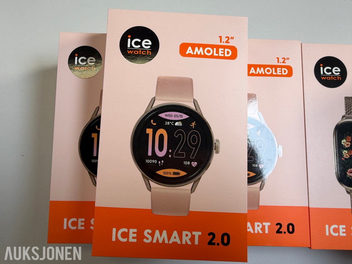 Parti ICE-Watch ICE smart 2.0 og ICE fit 1.0 smartklokker