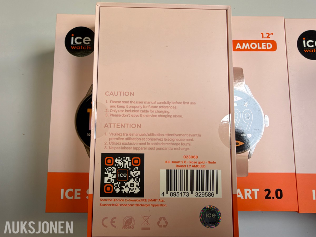 Parti ICE-Watch ICE smart 2.0 og ICE fit 1.0 smartklokker