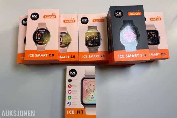 Parti ICE-Watch ICE smart 2.0 og ICE fit 1.0 smartklokker