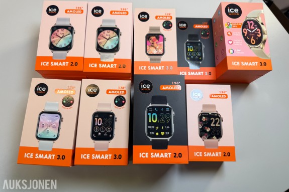 Stort parti ICE-Watch ICE Smart 2.0 og ICE Smart 3.0 smartklokker