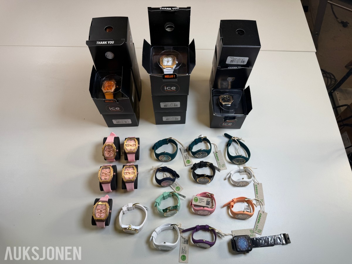 Parti ICE-Watch armbåndsur – ICE Boliday og flere modeller