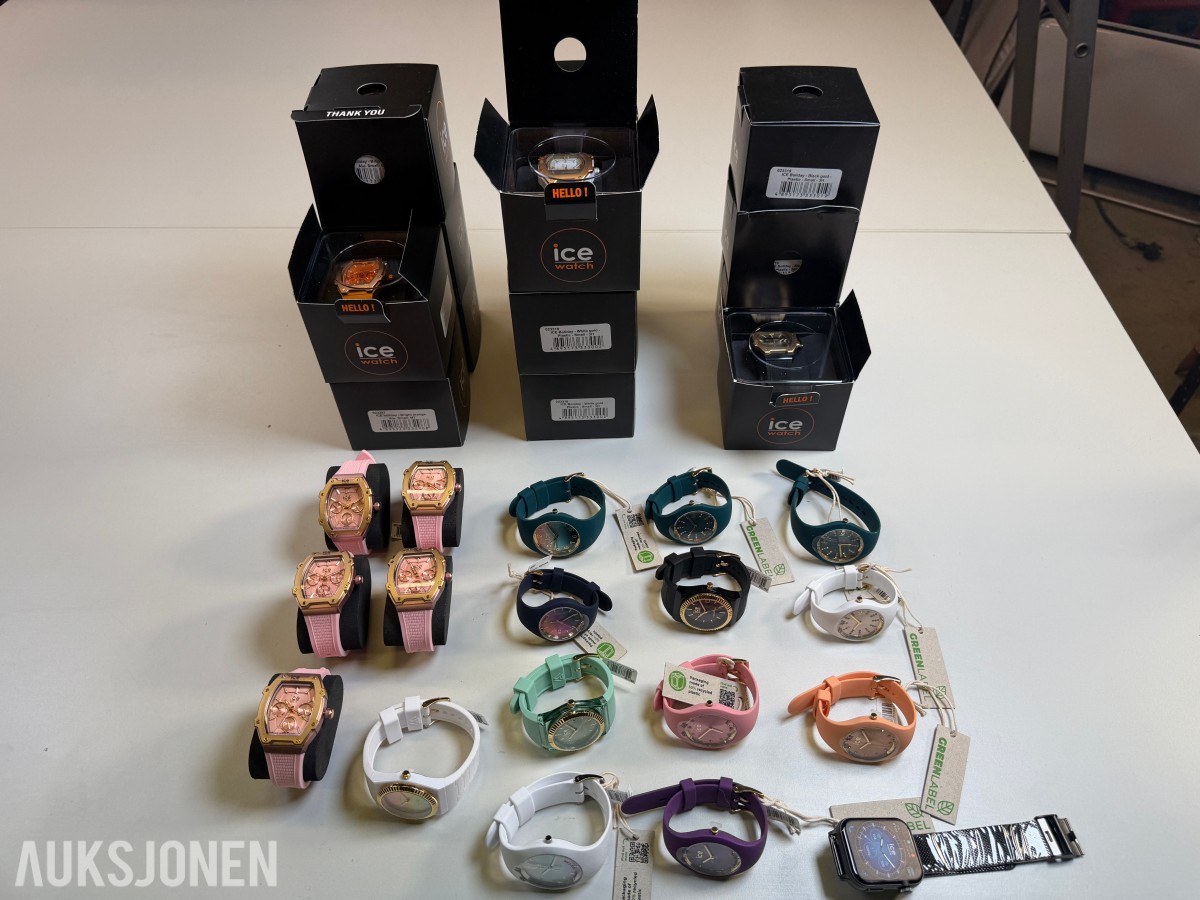 Parti ICE-Watch armbåndsur – ICE Boliday og flere modeller