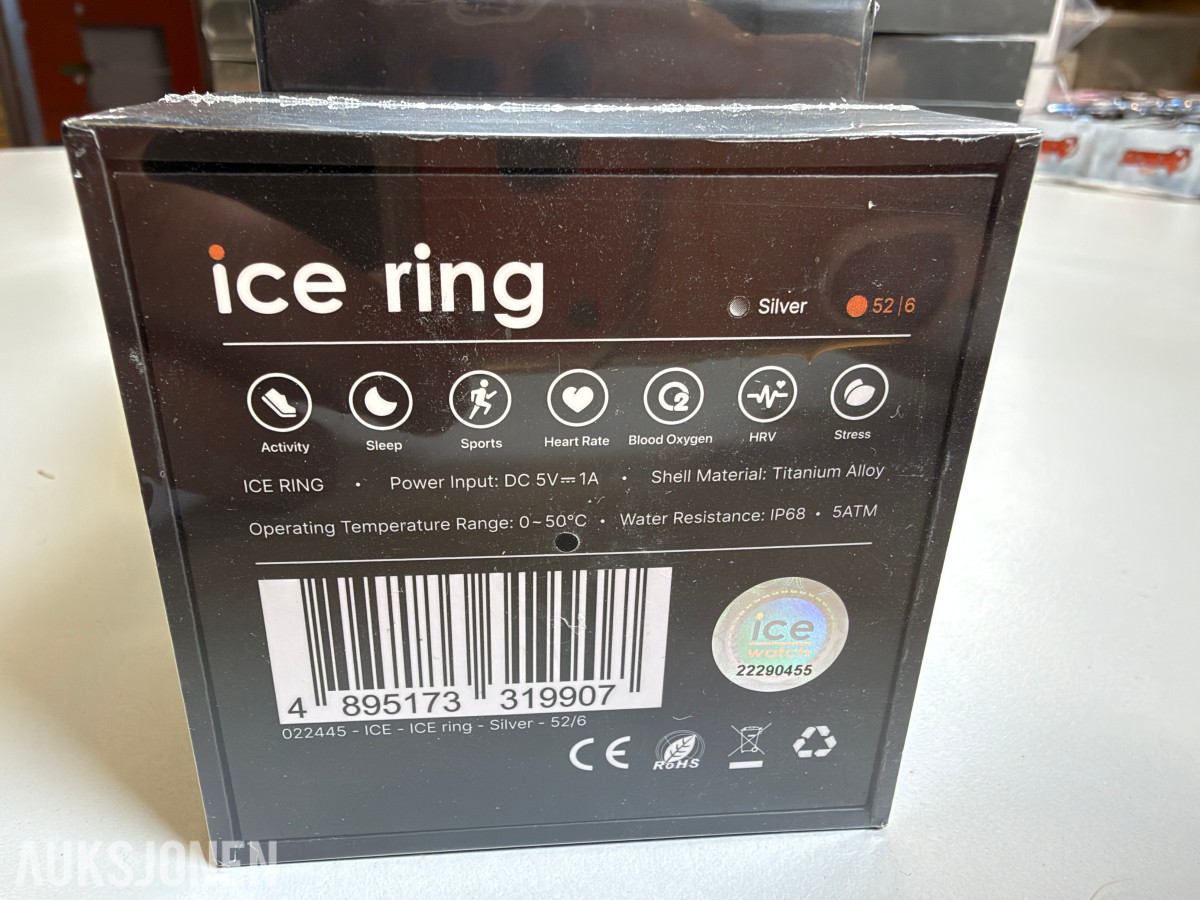 Parti ICE-Watch ICE Ring smartringer med størrelsessett