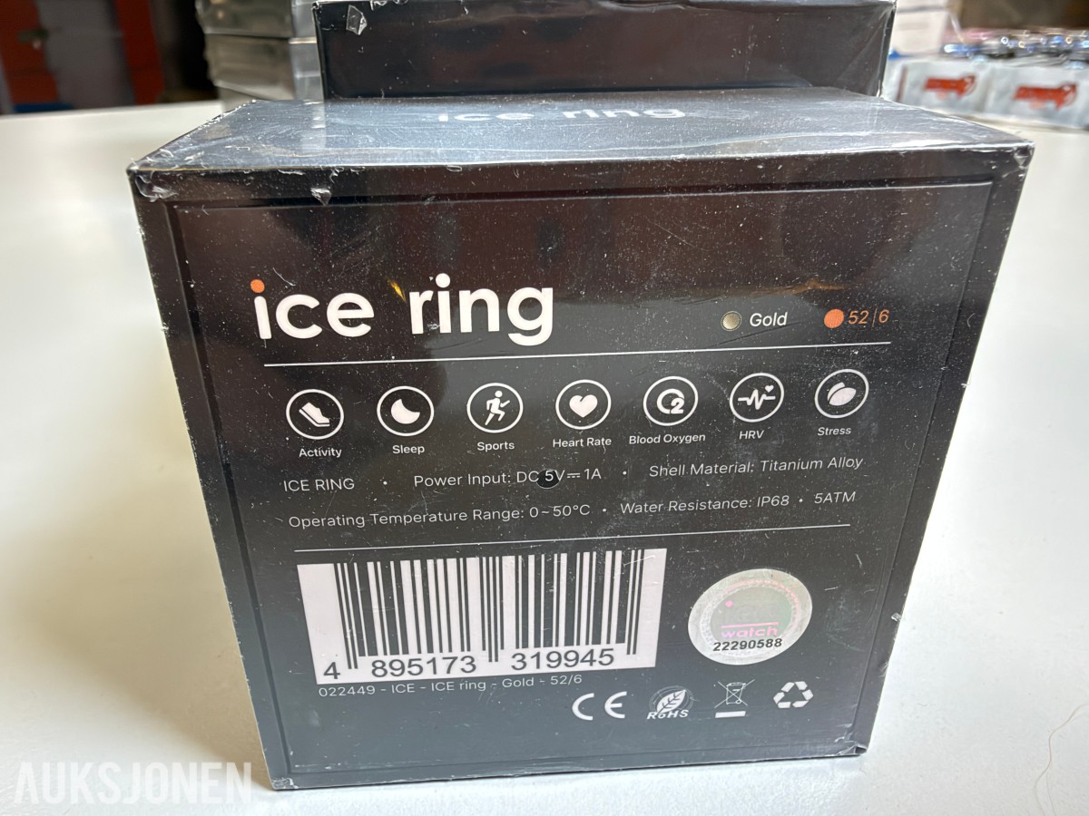 Parti ICE-Watch ICE Ring smartringer med størrelsessett