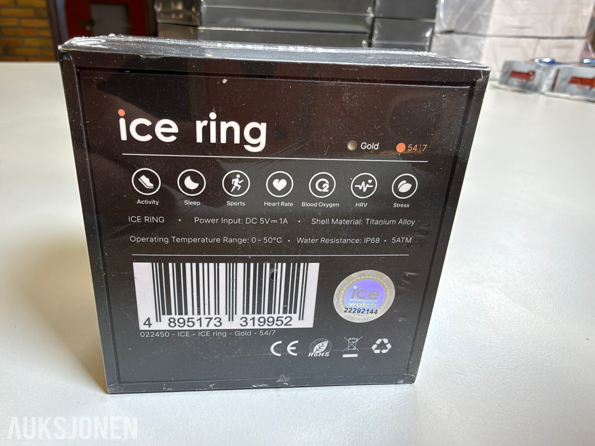 Parti ICE-Watch ICE Ring smartringer med størrelsessett
