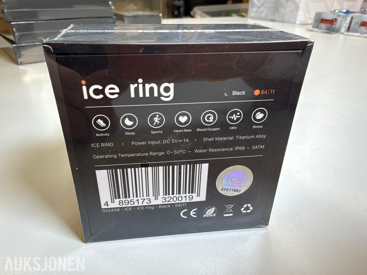 Parti ICE-Watch ICE Ring smartringer med størrelsessett