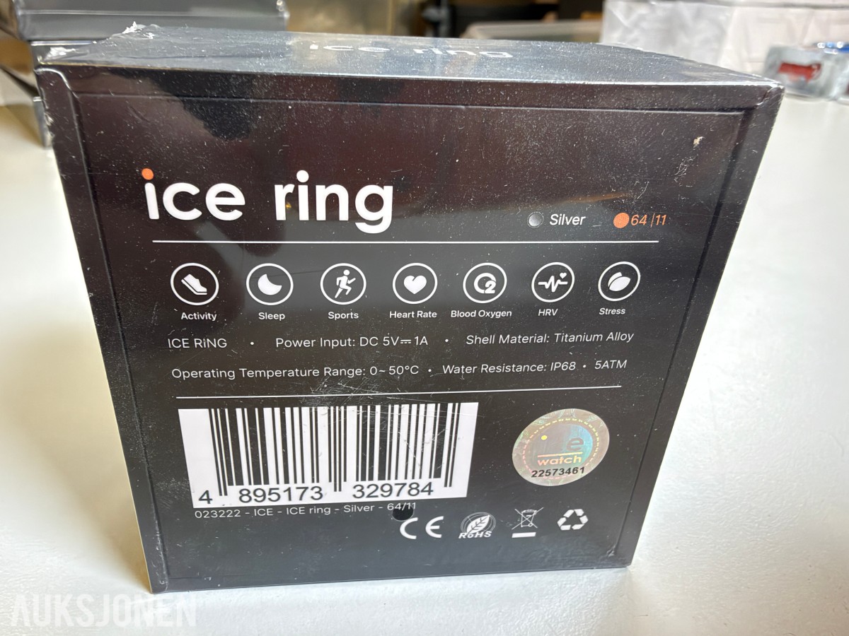 Parti ICE-Watch ICE Ring smartringer med størrelsessett