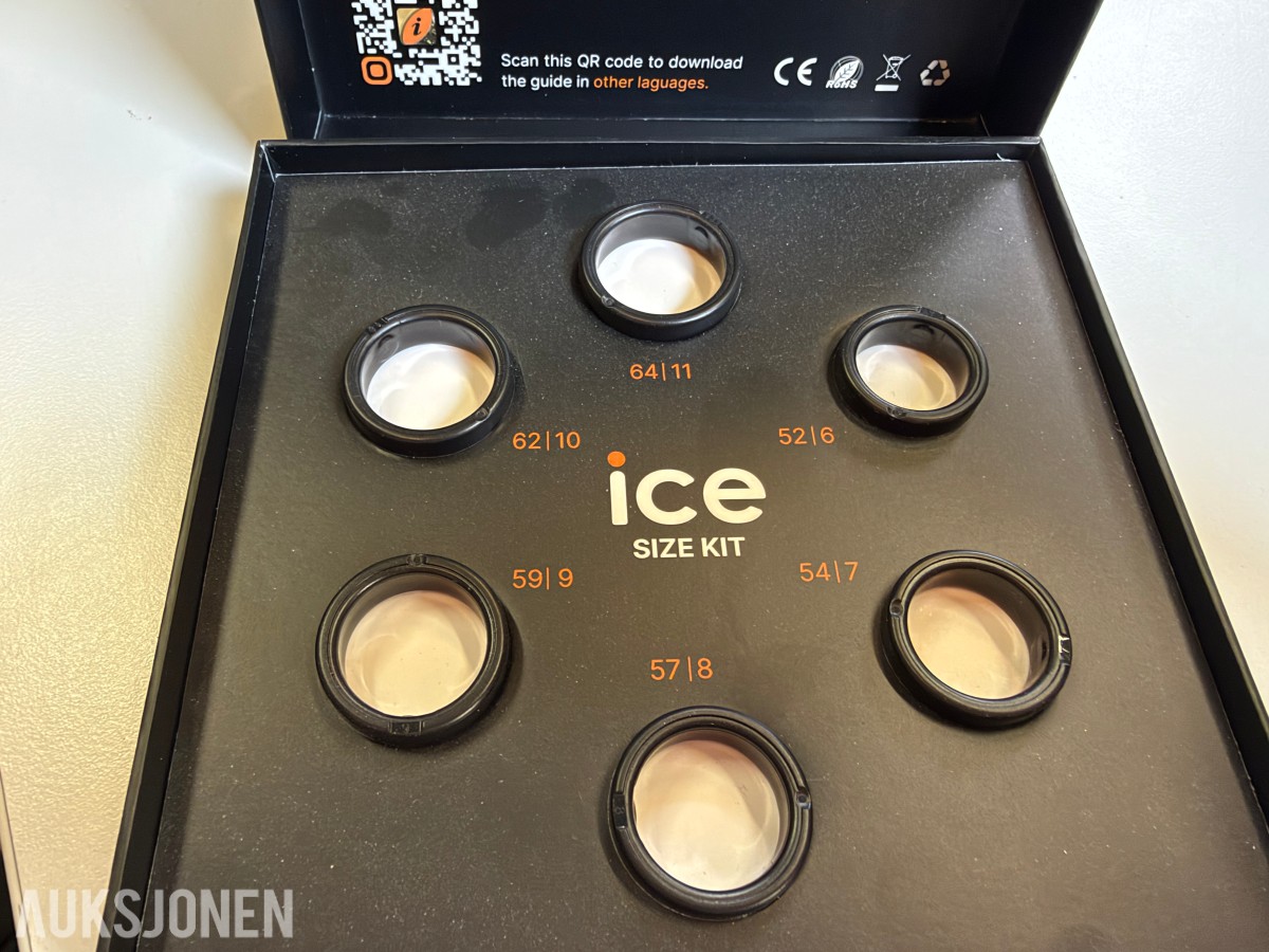 Parti ICE-Watch ICE Ring smartringer med størrelsessett