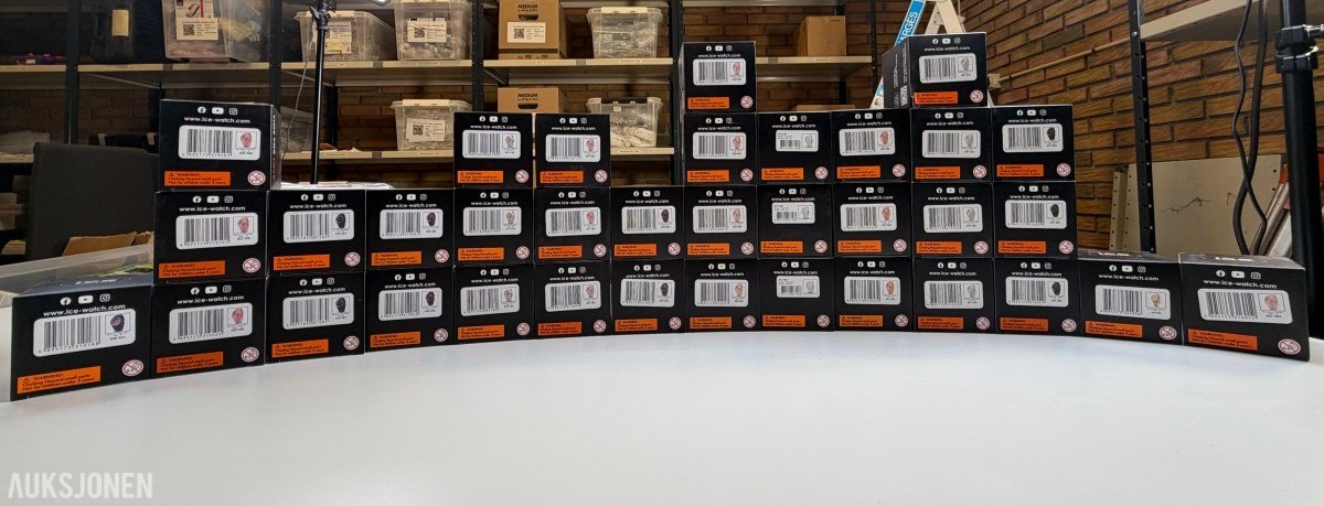 Stort parti ICE-Watch armbåndsur – ICE Cosmos og flere modeller