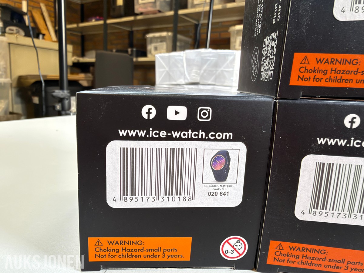 Stort parti ICE-Watch armbåndsur – ICE Cosmos og flere modeller