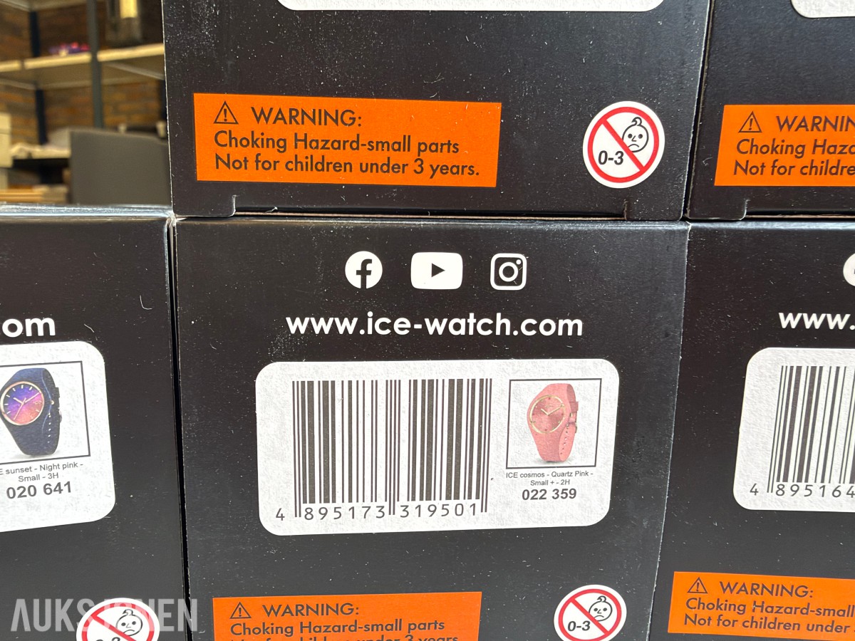 Stort parti ICE-Watch armbåndsur – ICE Cosmos og flere modeller