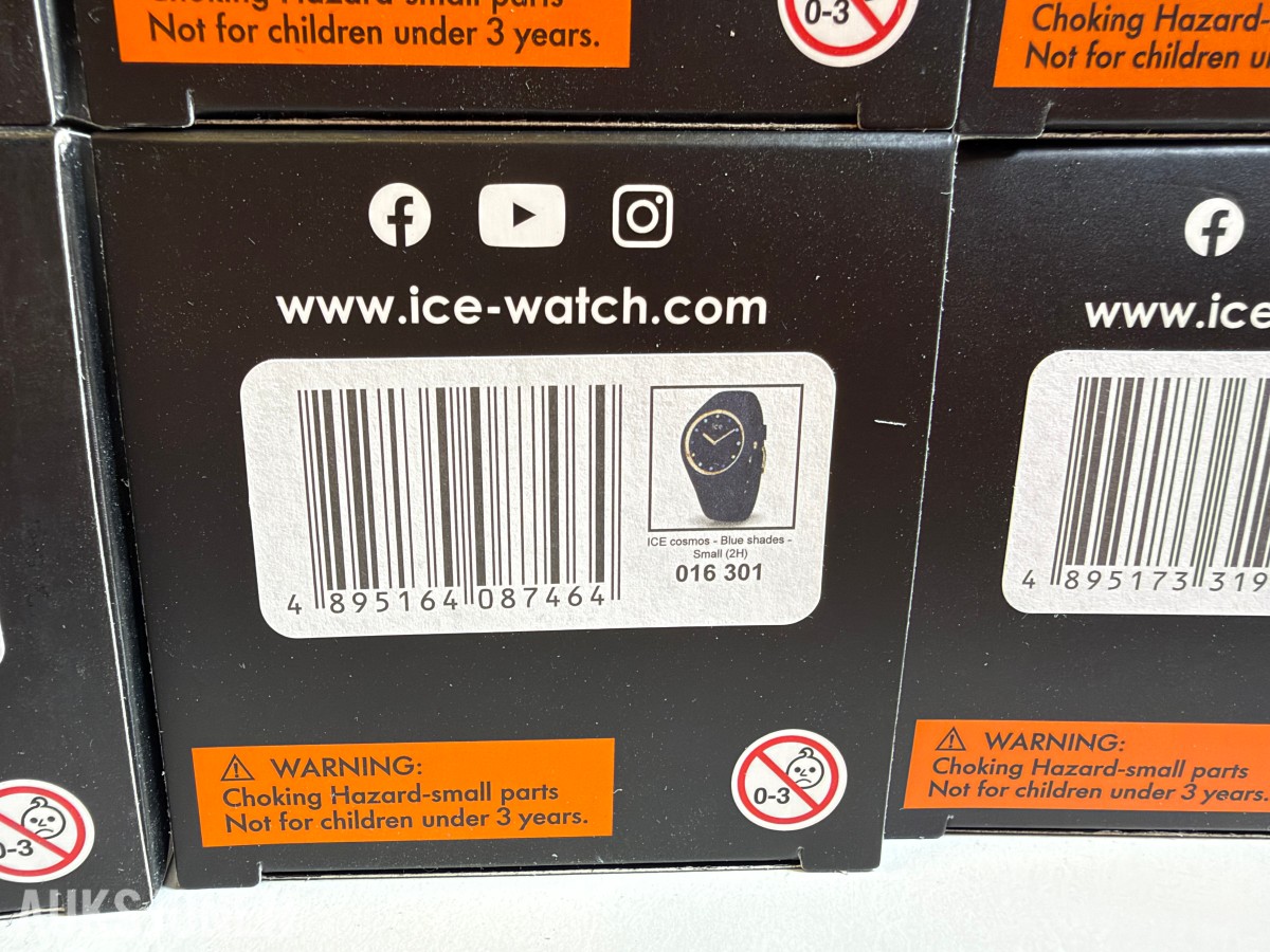 Stort parti ICE-Watch armbåndsur – ICE Cosmos og flere modeller