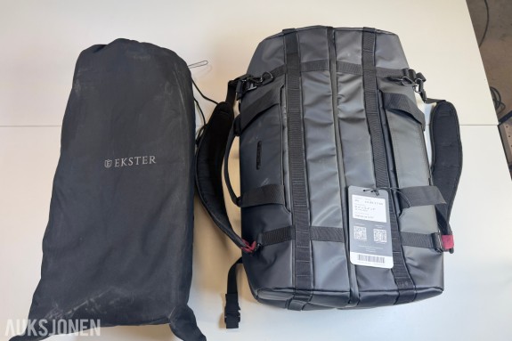 2 stk Ekster GRID Duffel Backpack 43L – sort