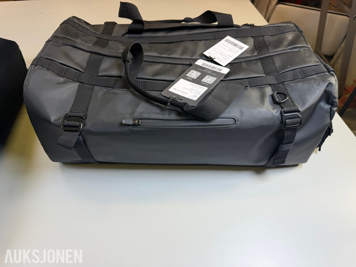 2 stk Ekster Duffel Backpack 43L – sort