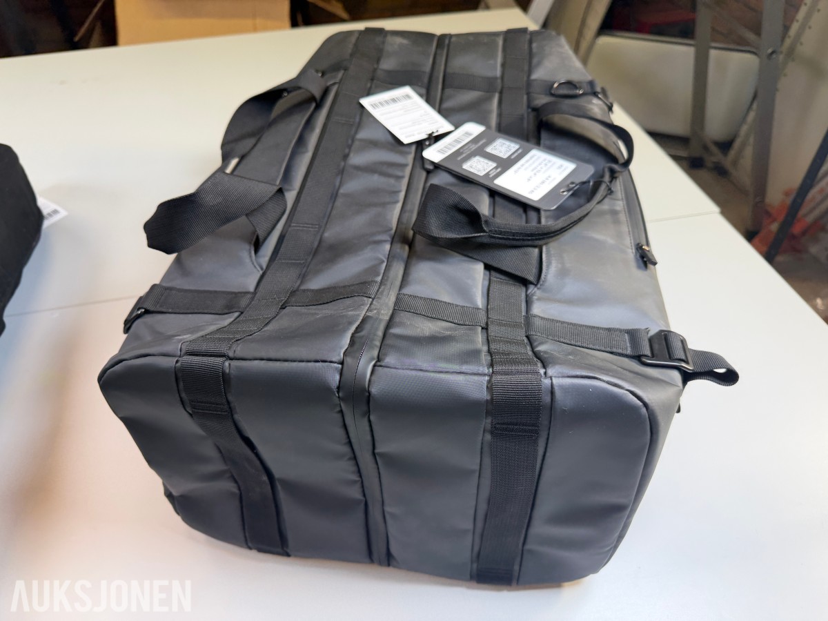 2 stk Ekster Duffel Backpack 43L – sort