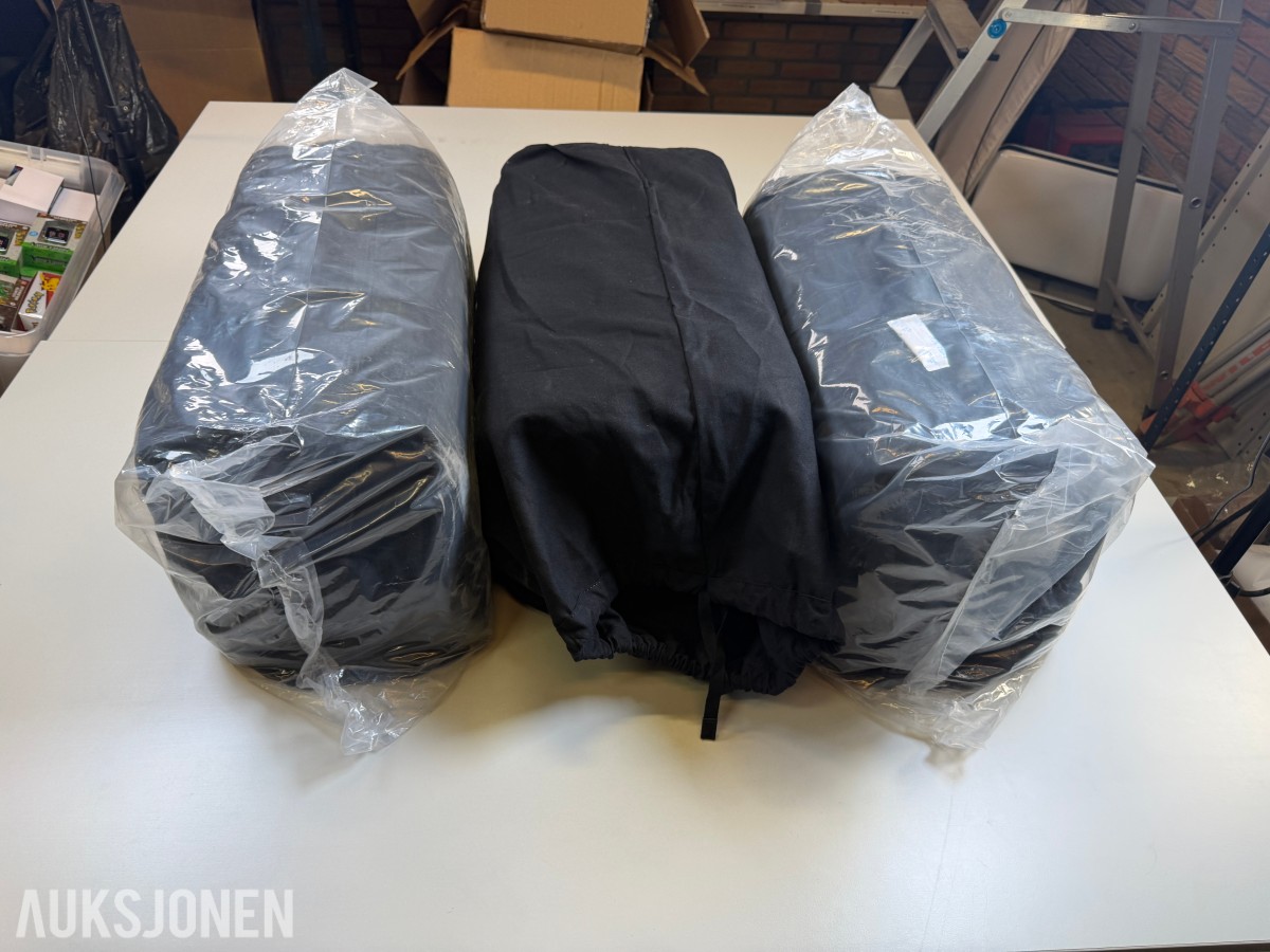 3 stk. Travelteq x Ekster The Weekender Black/Black