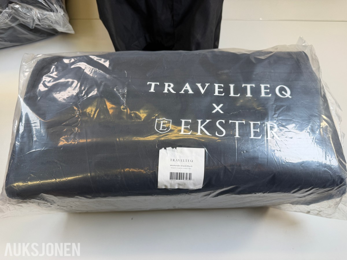 3 stk. Travelteq x Ekster The Weekender Black/Black