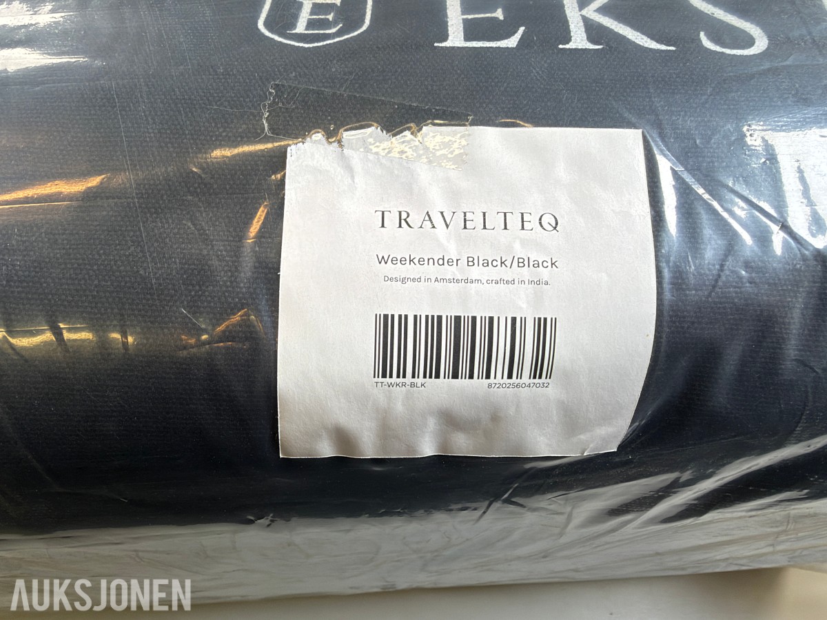 3 stk. Travelteq x Ekster The Weekender Black/Black