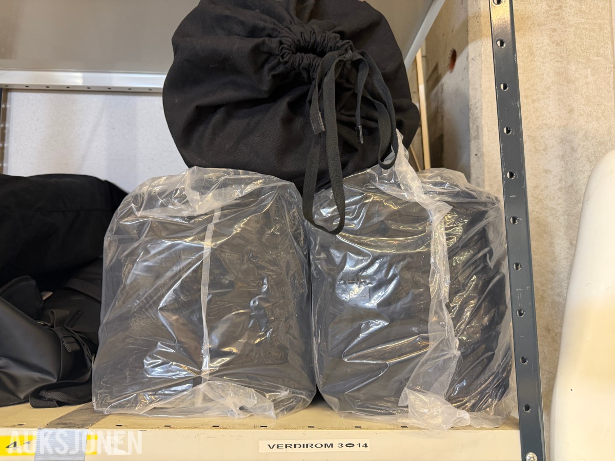 3 stk. Travelteq x Ekster The Weekender Black/Black
