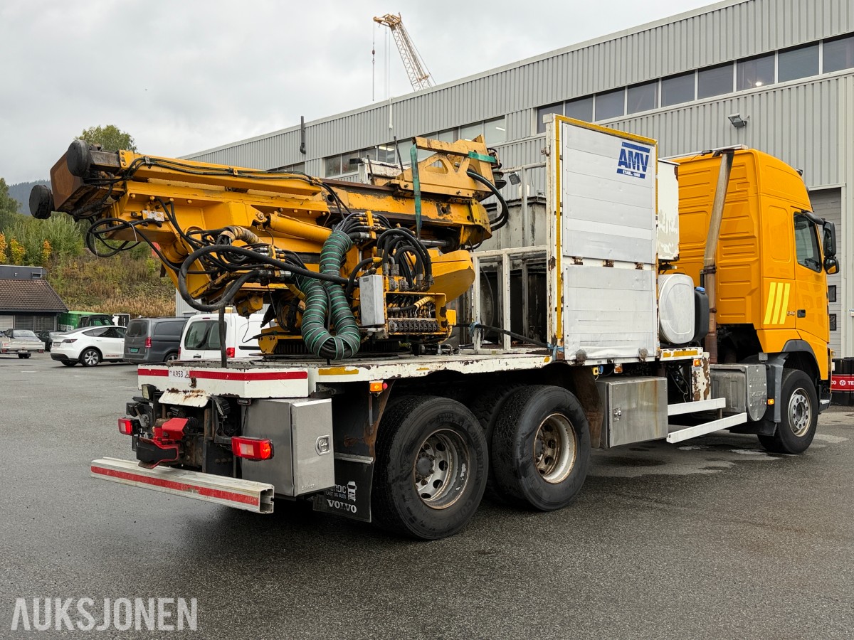 2012 Volvo FH540 lastebil med AMW stolperigg
