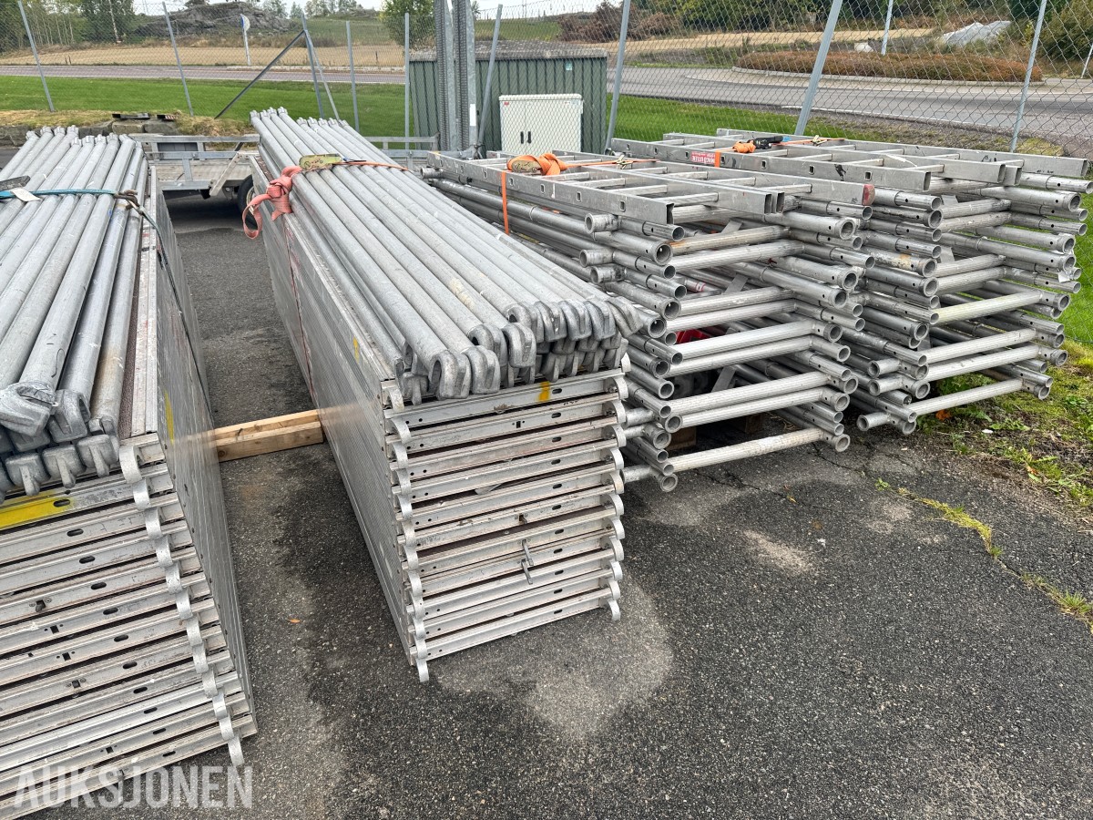 Jumbo 100m2 stillaspakke - 18 meter i 2 høyder