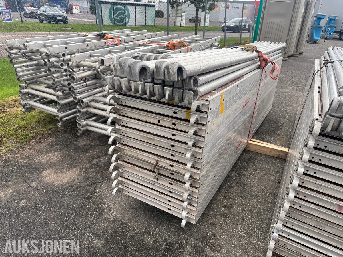 Jumbo 100m2 stillaspakke - 18 meter i 2 høyder