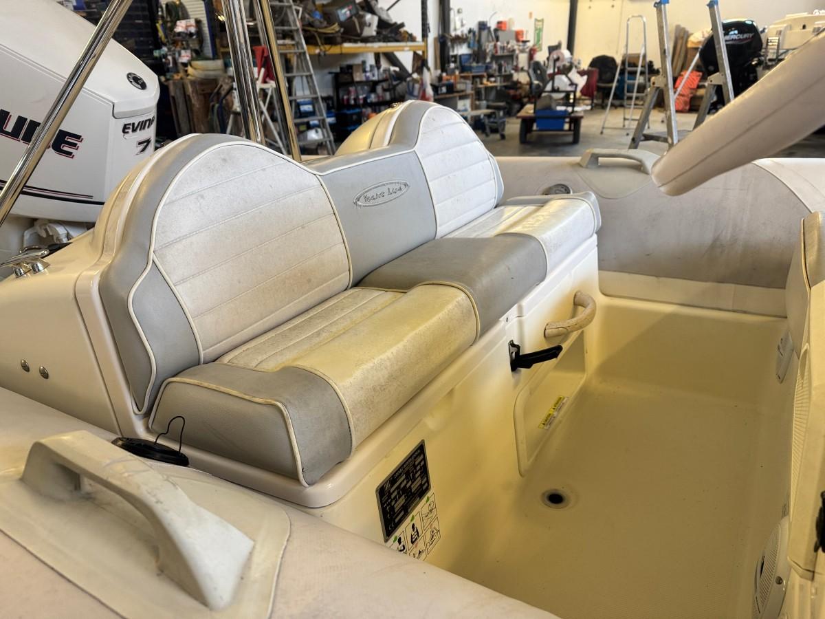 Zodiac YACHT LINE 470 DL RIB /m 75HK Evinrude med 2017 Tysse båthenger