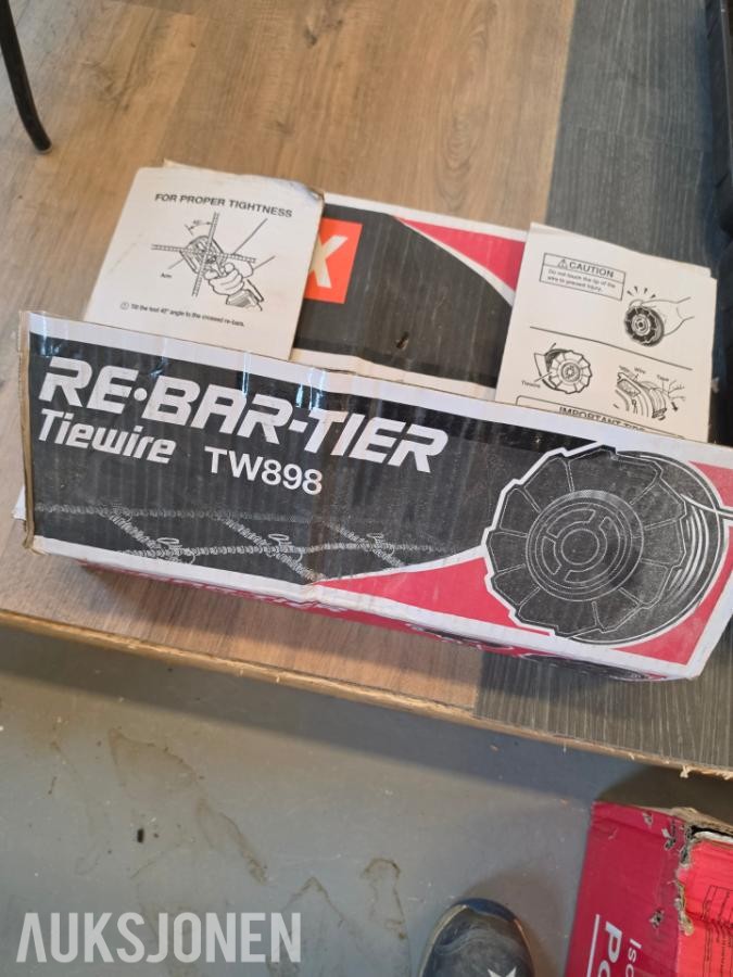 Max re-bar-tier RB397 jernbindermaskin