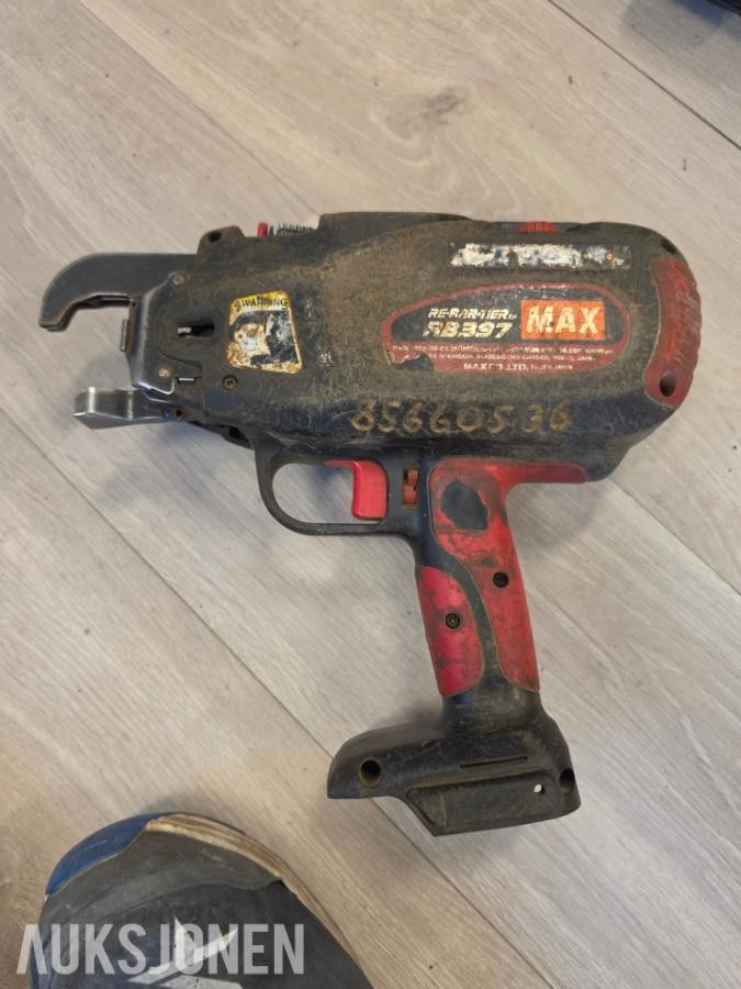 Max re-bar-tier RB397 jernbindermaskin