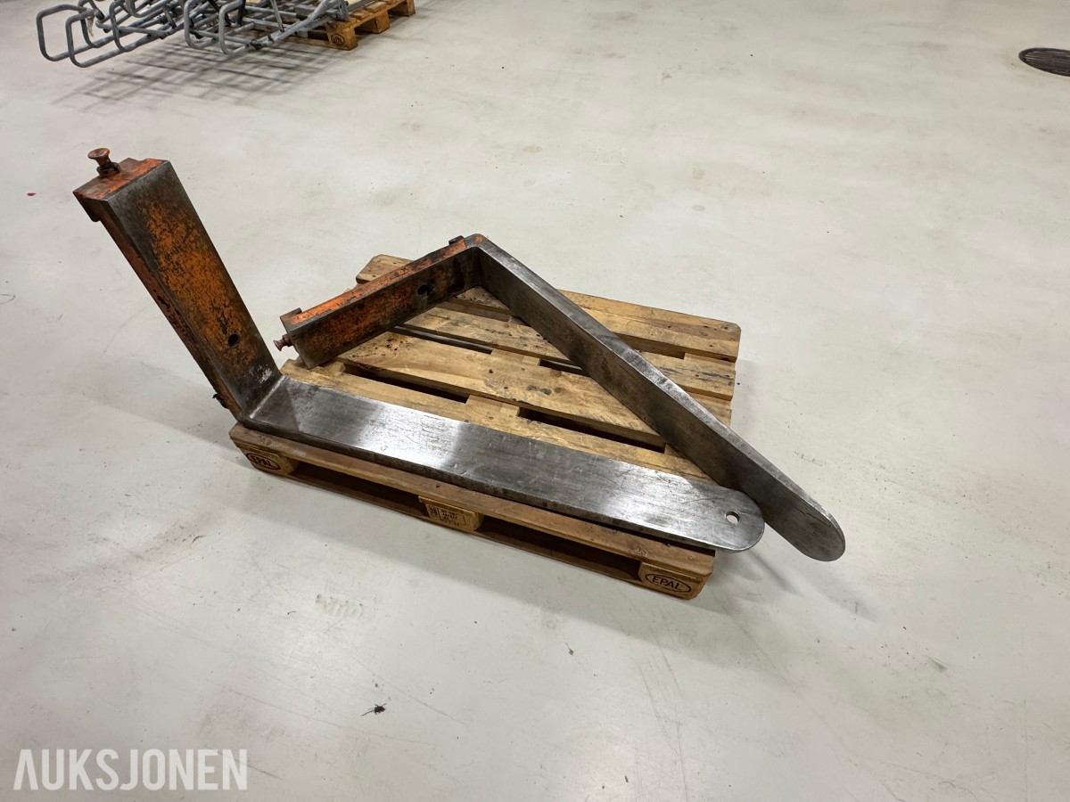 1 par med pallegafler - lengde 122 cm
