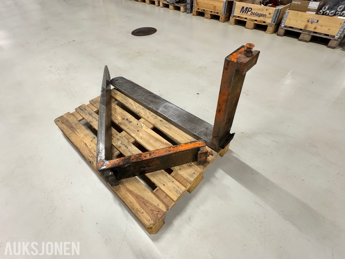 1 par med pallegafler - lengde 122 cm
