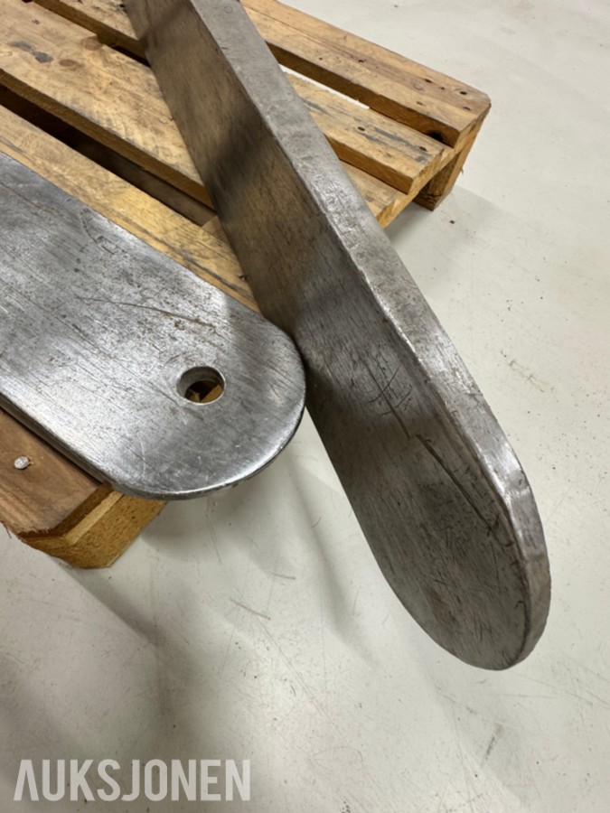 1 par med pallegafler - lengde 122 cm