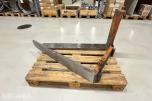 1 par med pallegafler - lengde 122 cm