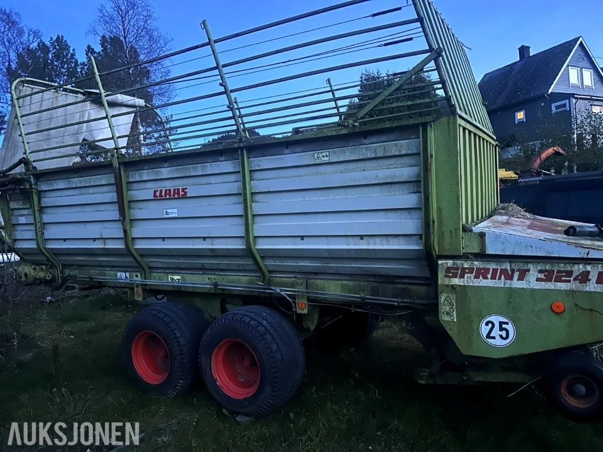 Claas Sprint 324 K lessevogn, 20,5 m³ - 31 kniver