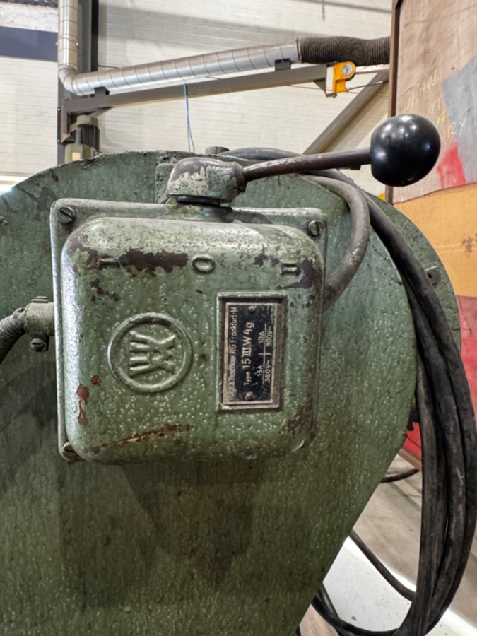 Voigt & Haeffner 3-rulls platevalse / metallvalse - Type 15 III W4g - 230 V