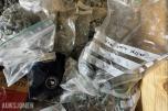 1 palle med diverse festemateriell - bolter, muttere, skiver mm - 400 kg