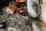 1 palle med diverse festemateriell - bolter, muttere, skiver mm - 400 kg