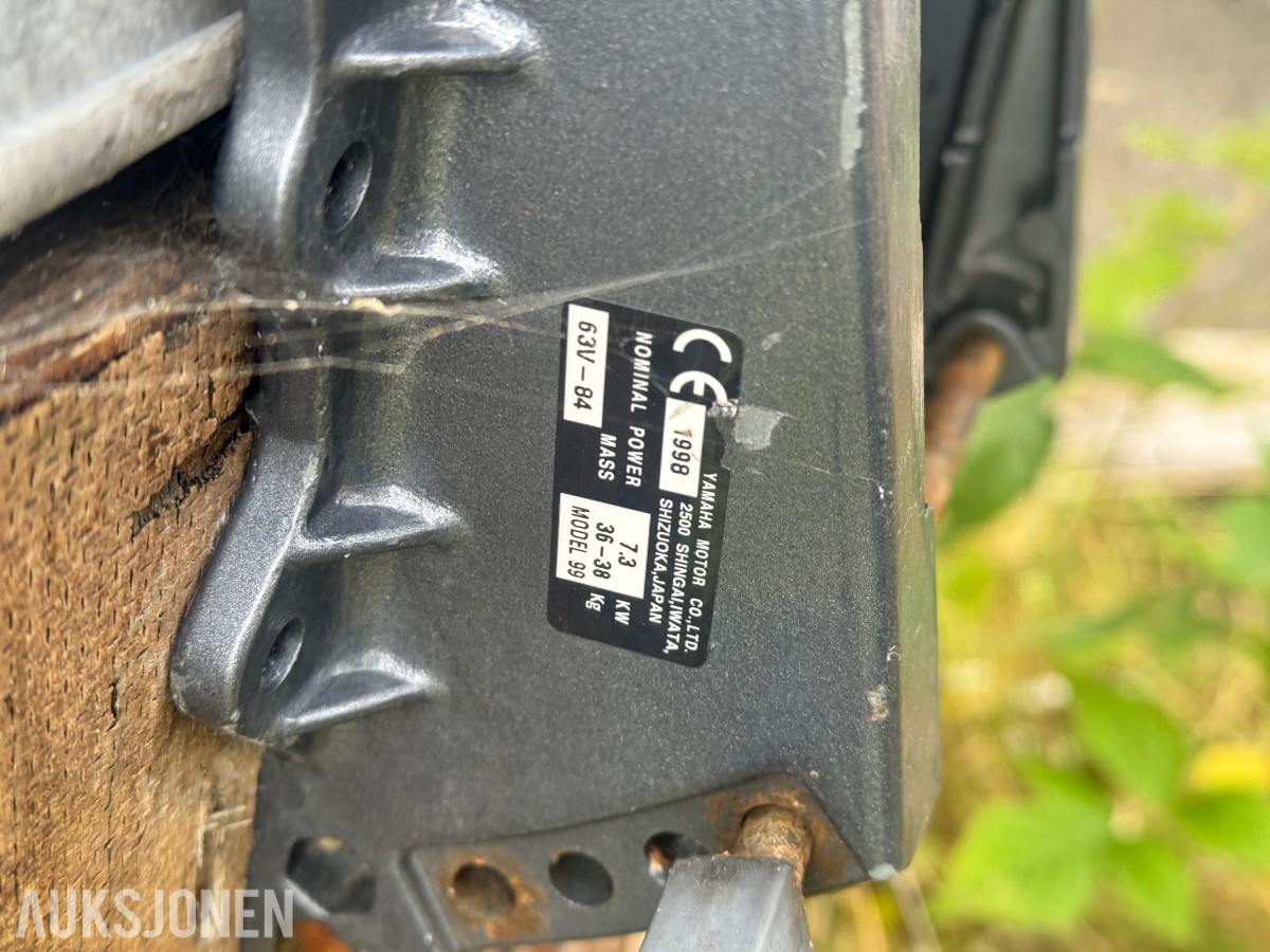 Pioner Maxi 370cm - 9,9Hk Yamaha