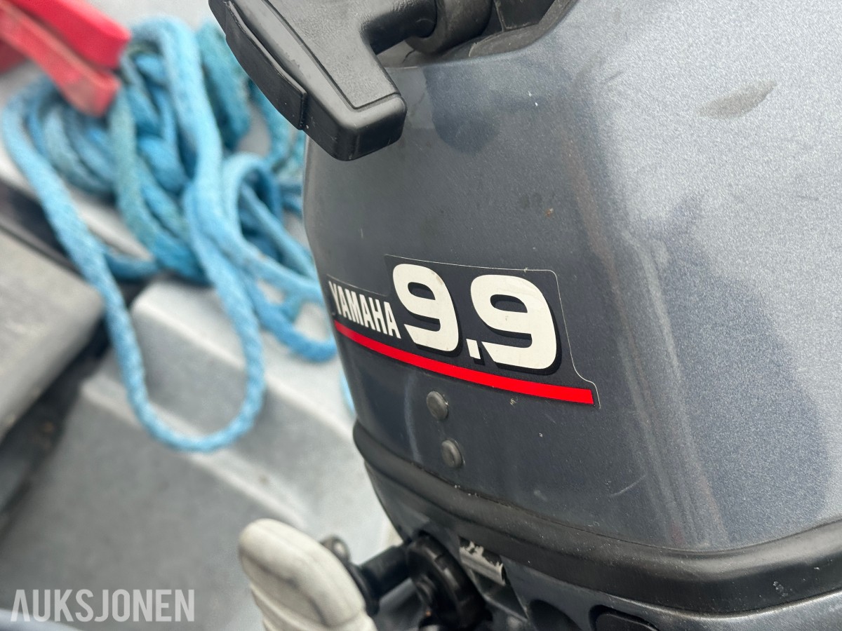 Pioner Maxi 370cm - 9,9Hk Yamaha