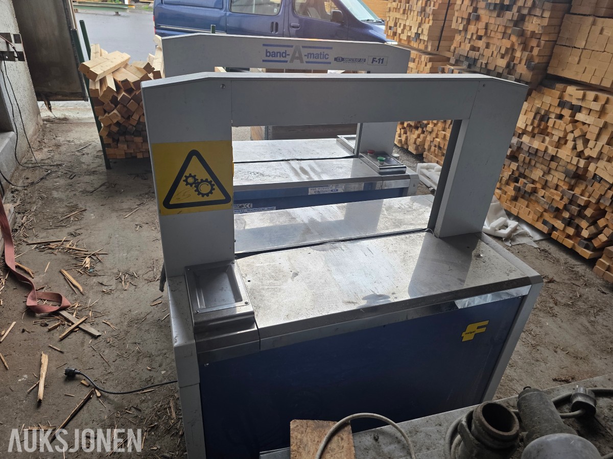 2000 Naigai Band-A-matic F11 automatisk bånd/stroppemaskiner