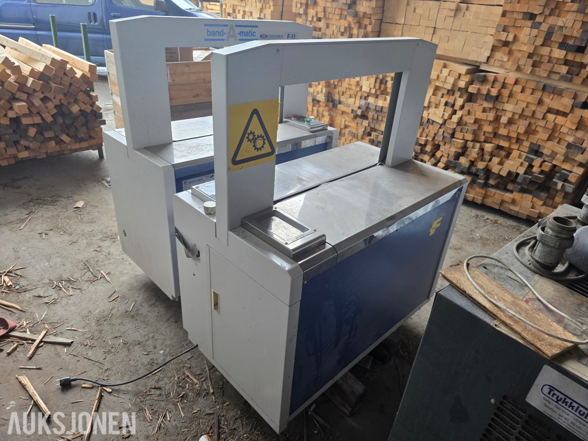 2000 Naigai Band-A-matic F11 automatisk bånd/stroppemaskiner