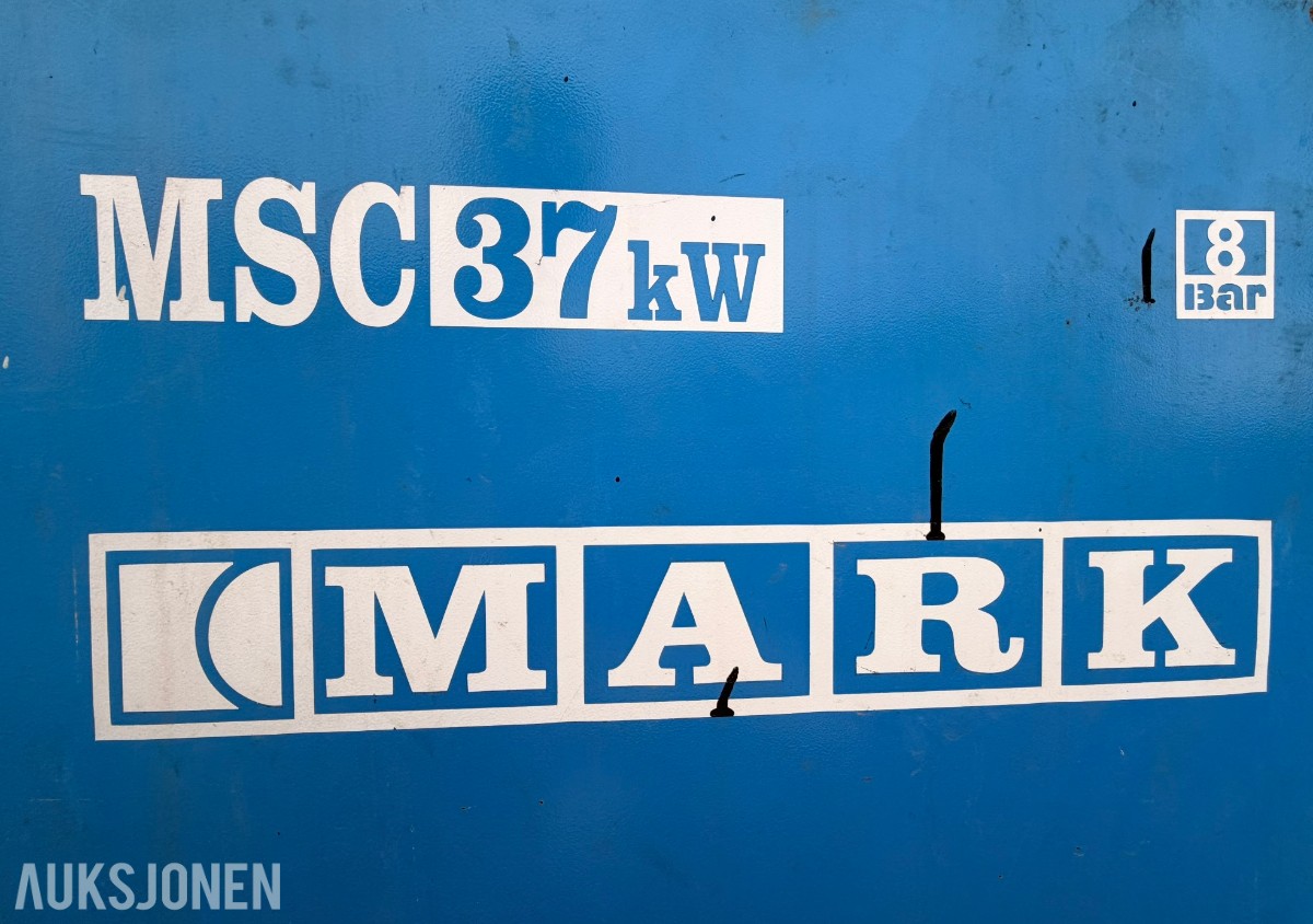 Mark MSC 37kW kompressor - 8 bar