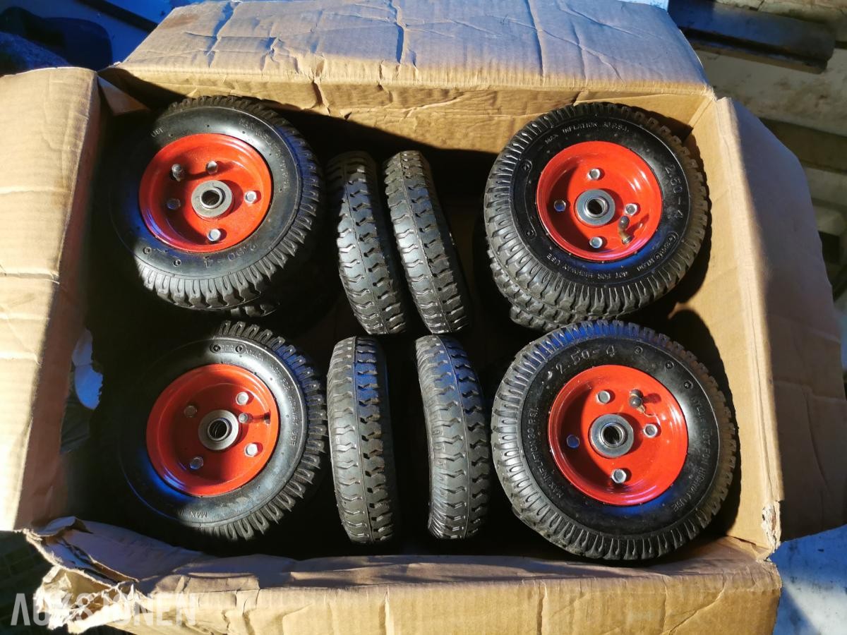 Hjul til 110425 Kompressor Powerair, 19 stk