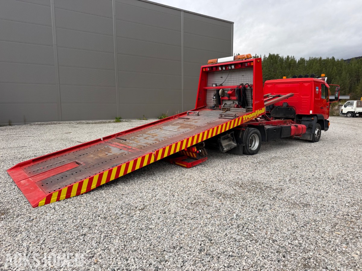 1998 mod. MAN 12.224llc, bergningsbil. 4775 kg. nyttelast